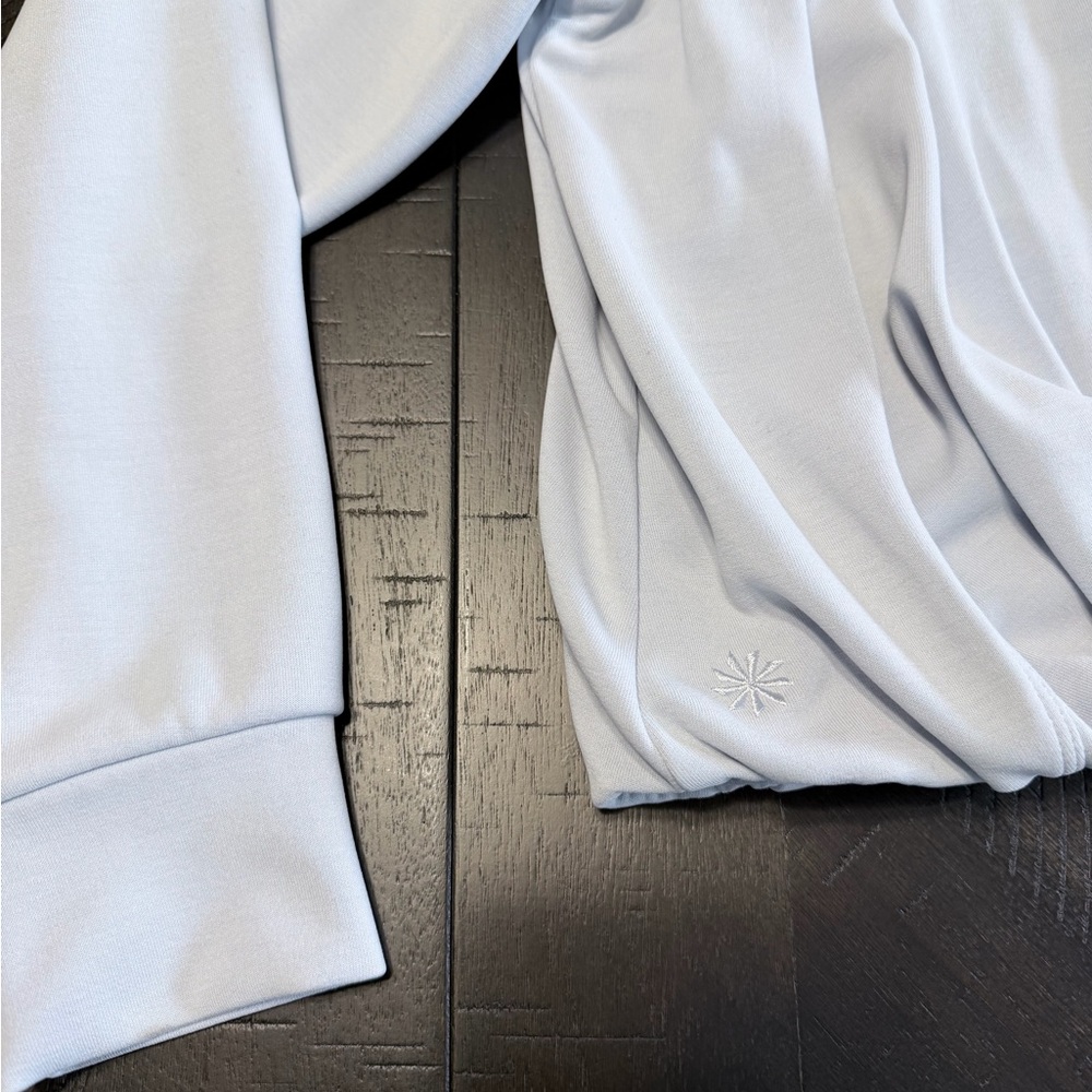 Athleta Women’s Seasoft Bubble Hem Hoodie-Size Small - Picture 4 of 6